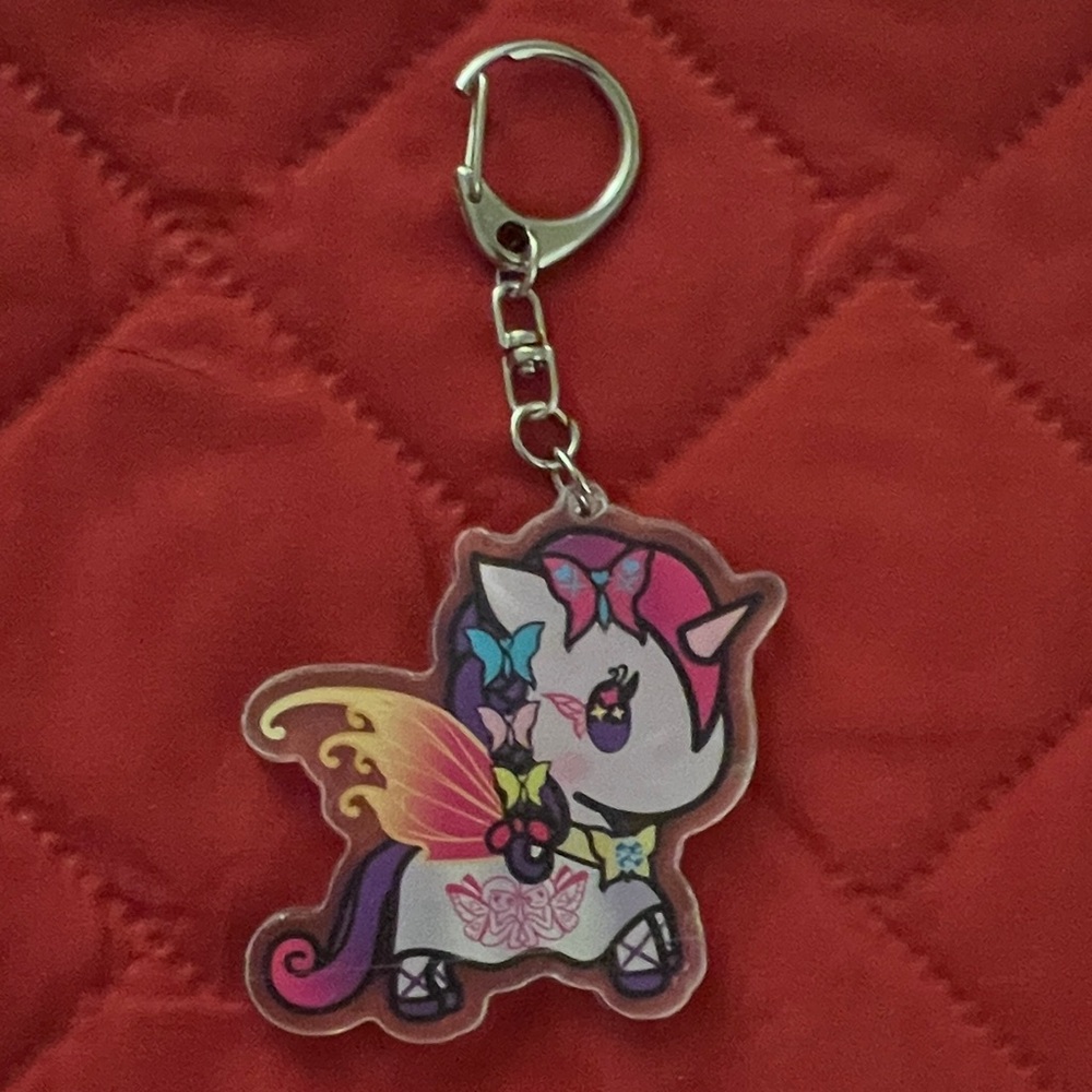 Tokidoki  Unicorn Keychain, BackPack, or Purse Charm with.